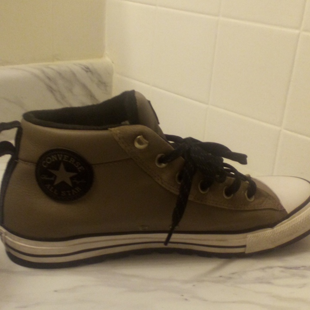 Men's converse grey and black us10.5